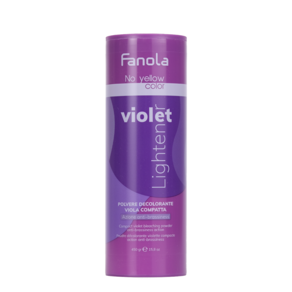 Фиолетовый обесцвечивающий порошок Fanola Violet Lightener, 450 г