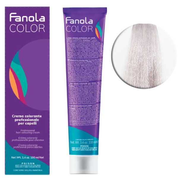 Крем-краска для волос Fanola Color, корректор серебристый, 100 мл