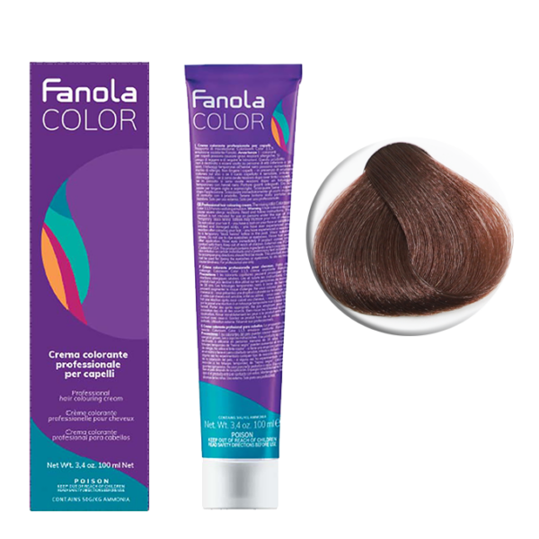 Крем-краска для волос Fanola Color, тон 6.29, темный блондин фиолетово-коричневый, 100 мл
