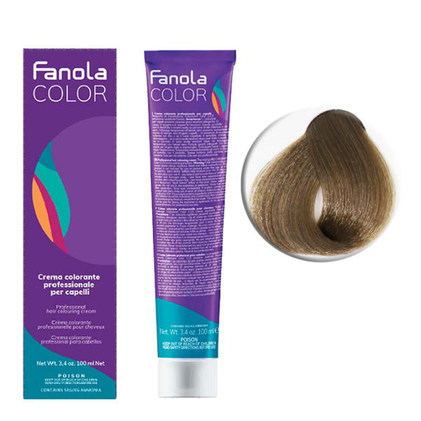 Крем-краска для волос Fanola Color, тон 7.0, средний блонд натуральный, 100 мл