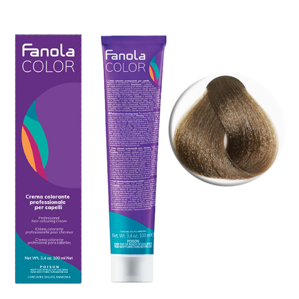 Крем-краска для волос Fanola Color, тон 7.00, средний блонд интенсивно-натуральный, 100 мл