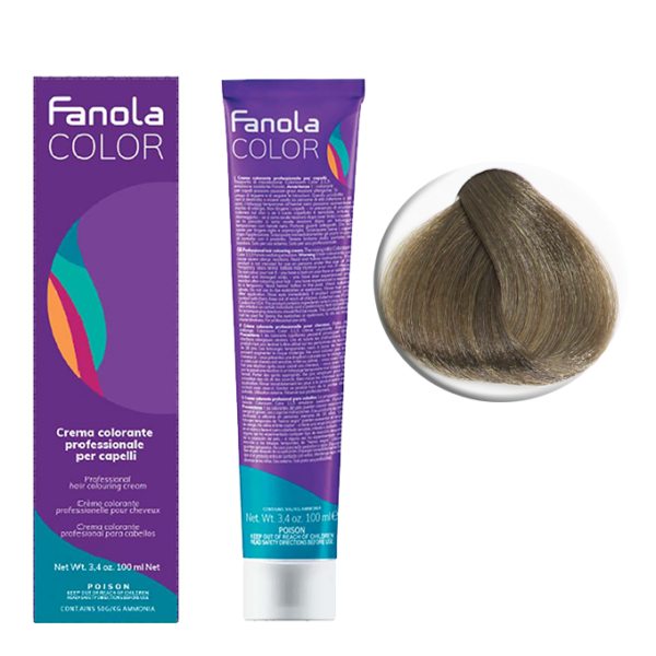 Крем-краска для волос Fanola Color, тон 7.8, средний блонд зеленый, 100 мл