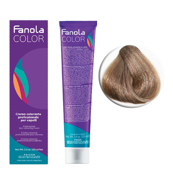 Крем-краска для волос Fanola Color, тон 8.00, блонд интенсивно-натуральный, 100 мл