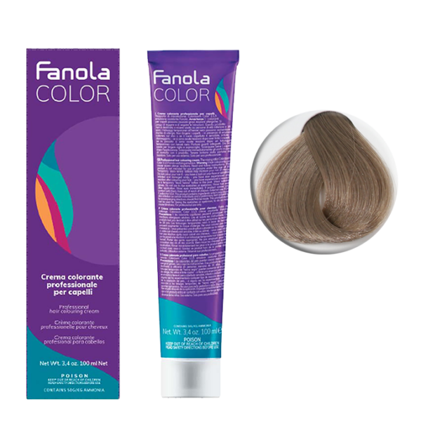 Крем-краска для волос Fanola Color, тон 9.00, светлый блонд интенсивно-натуральный, 100 мл