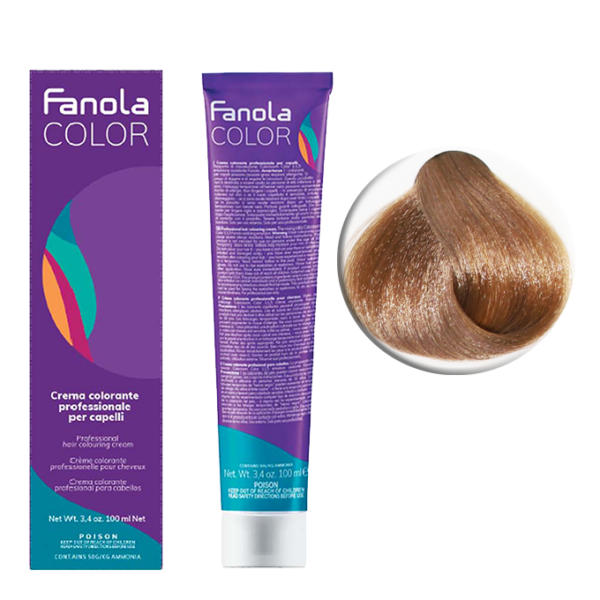 Крем-краска для волос Fanola Color, тон 9.14, светлый блонд пепельно-медный, 100 мл