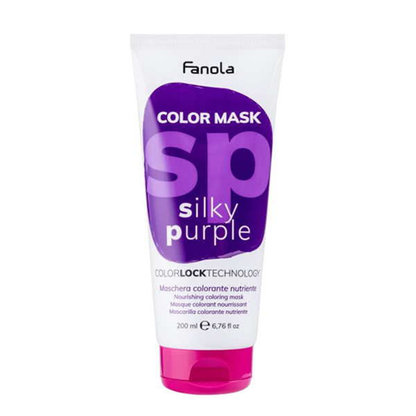 Оттеночная маска для волос Fanola Color Mask фиолетовая, 200 мл