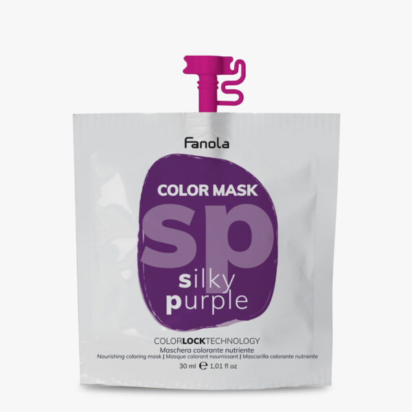 Оттеночная маска для волос Fanola Color Mask фиолетовая, 30 мл