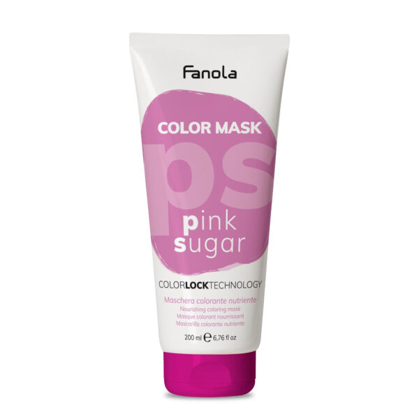 Оттеночная маска для волос Fanola Color Mask розовая, 200 мл
