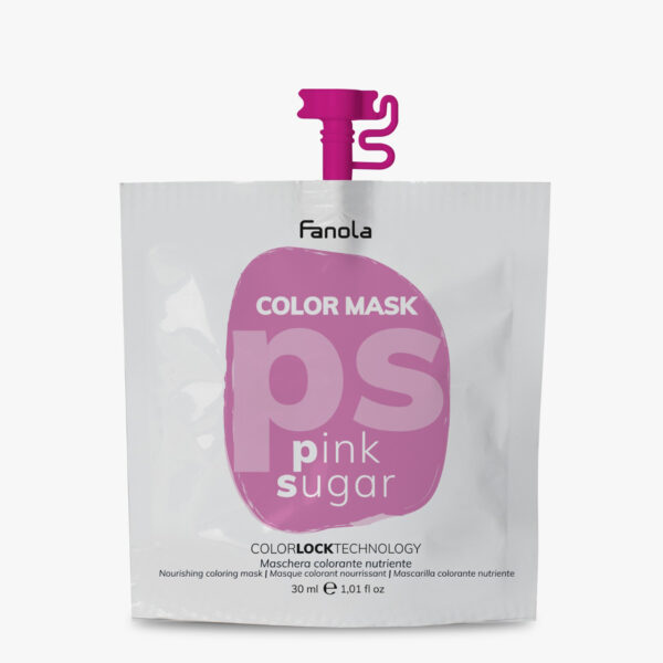 Оттеночная маска для волос Fanola Color Mask розовая, 30 мл