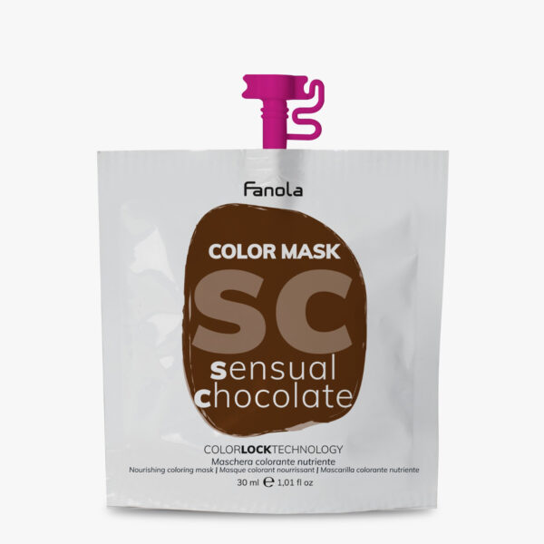 Оттеночная маска для волос Fanola Color Mask шоколадная, 30 мл