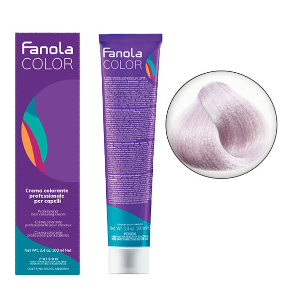 Крем-краска для волос Fanola Color, тон 10.17, темный блонд махагоновый, 100 мл