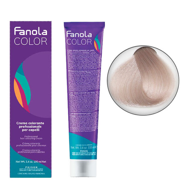 Крем-краска для волос Fanola Color, тон 10.16, темный блонд махагоновый, 100 мл