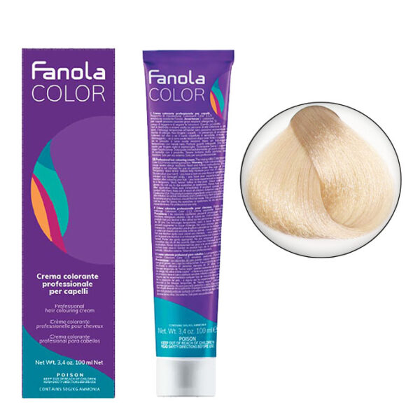 Крем-краска для волос Fanola Color, тон 10.41, темный блонд махагоновый, 100 мл