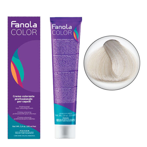 Крем-краска для волос Fanola Color, тон 12.1, темный блонд махагоновый, 100 мл