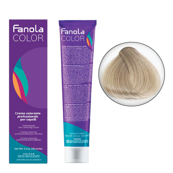 Крем-краска для волос Fanola Color, тон 12.13, темный блонд махагоновый, 100 мл