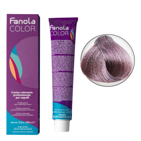 Крем-краска для волос Fanola Color, тон 8.2F, темный блонд махагоновый, 100 мл